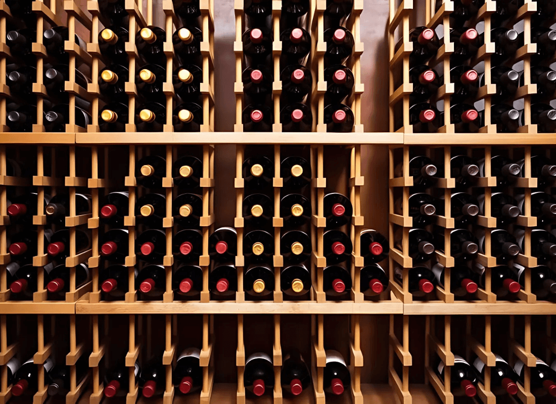 Wine bottles