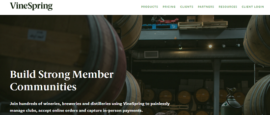 VineSpring Website