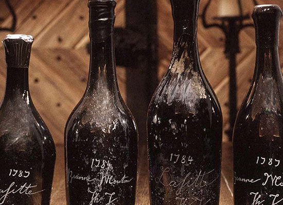 The famous Hardy Rodenstock bottles