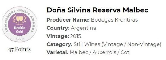 Doña Silvina Reserva Malbec