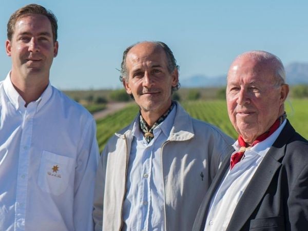 Image:Baptiste Cuvelier,Adrian Manchon (winemaker) & Bertrand Cuvelier