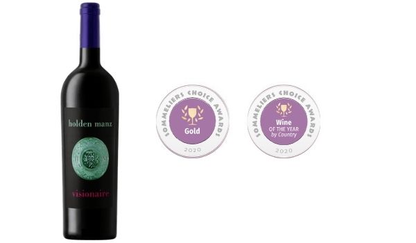 HMWE Visionaire (CAB Blend) 94 Points, Gold Medal - 2020 Sommeliers Choice Awards