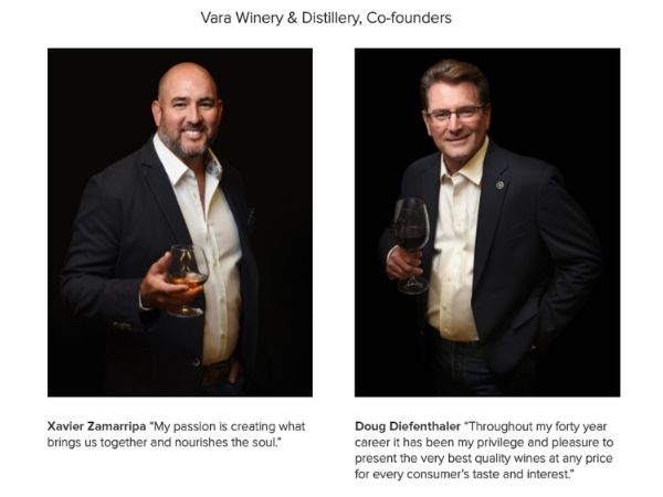 Vara Winery & Distillery Cofounders