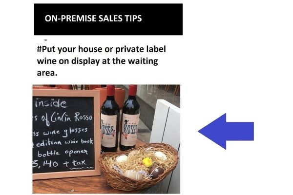 On premise Tips