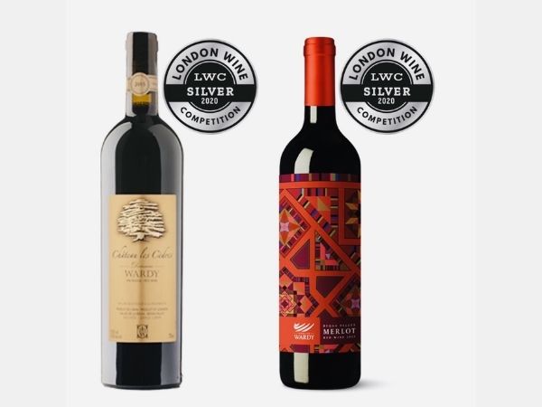 Winning silver medal at the 2020 London Wine Competitions