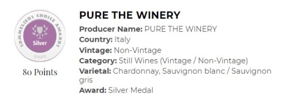 Pure the winery White