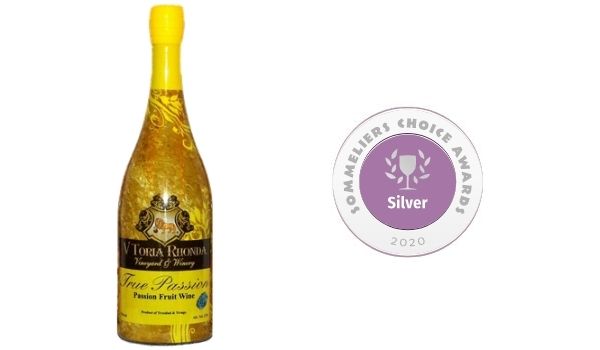 True Passion Wine won the Silver Medal at the 2020 Sommeliers Choice Awards.