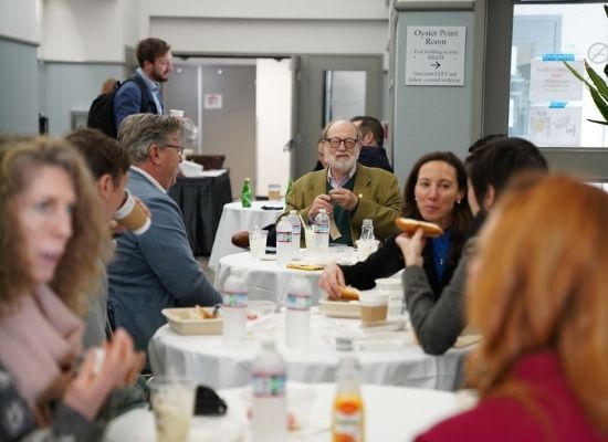 Judges having breakfast at Sommeliers Choice Awards