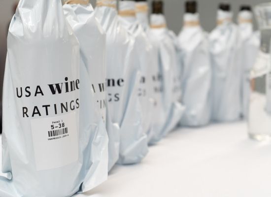 Wines are judged blind for their quality. Then packaging is revealed for the score on packaging and value.