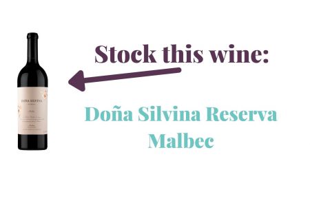 Photo for: Stock this malbec: 2015 Doña Silvina Reserva Malbec