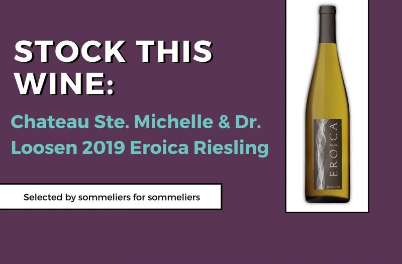 Photo for: Stock This Wine: Chateau Ste. Michelle & Dr. Loosen 2019 Eroica Riesling