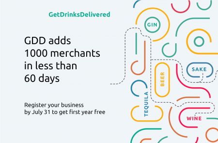 Photo for: GetDrinksDelivered.com Adds 1000 Merchants In Less Than 60 Days